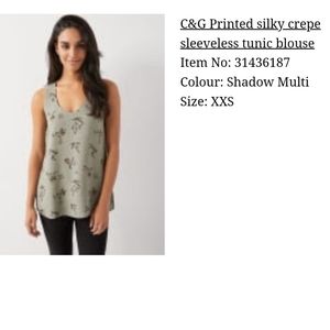 RW & CO Camber Grace Sleeveless Top